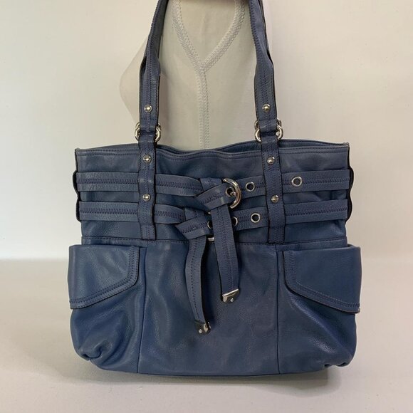 Chic vintage **B. Makowsky** blue - Picture 1 of 8